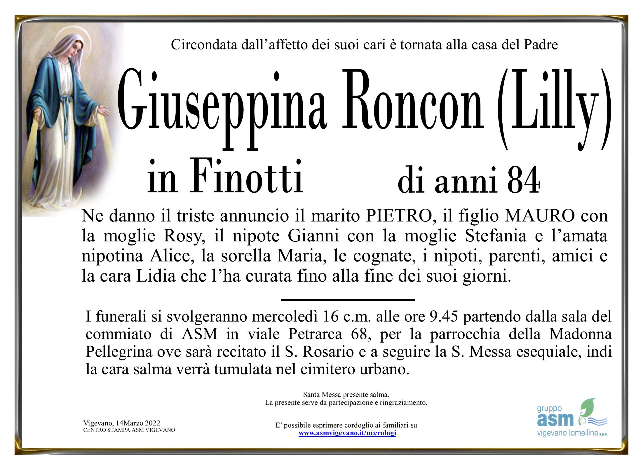 Giuseppina Roncon (Lilly)
