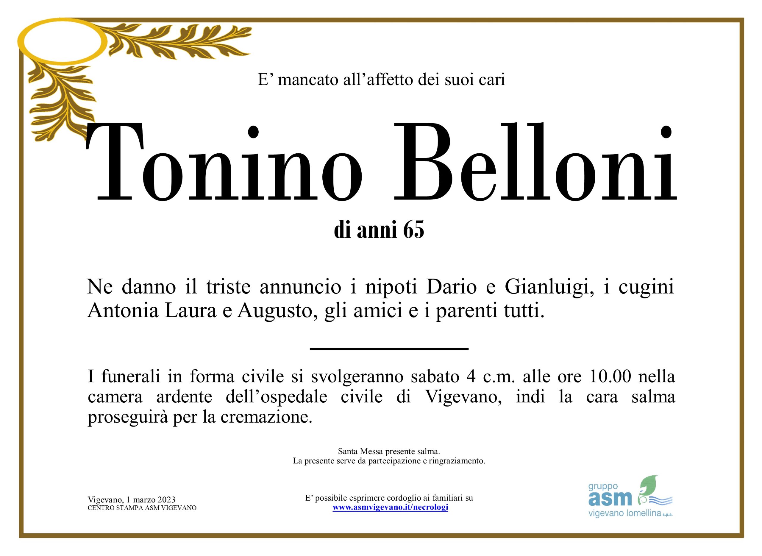 Tonino Belloni