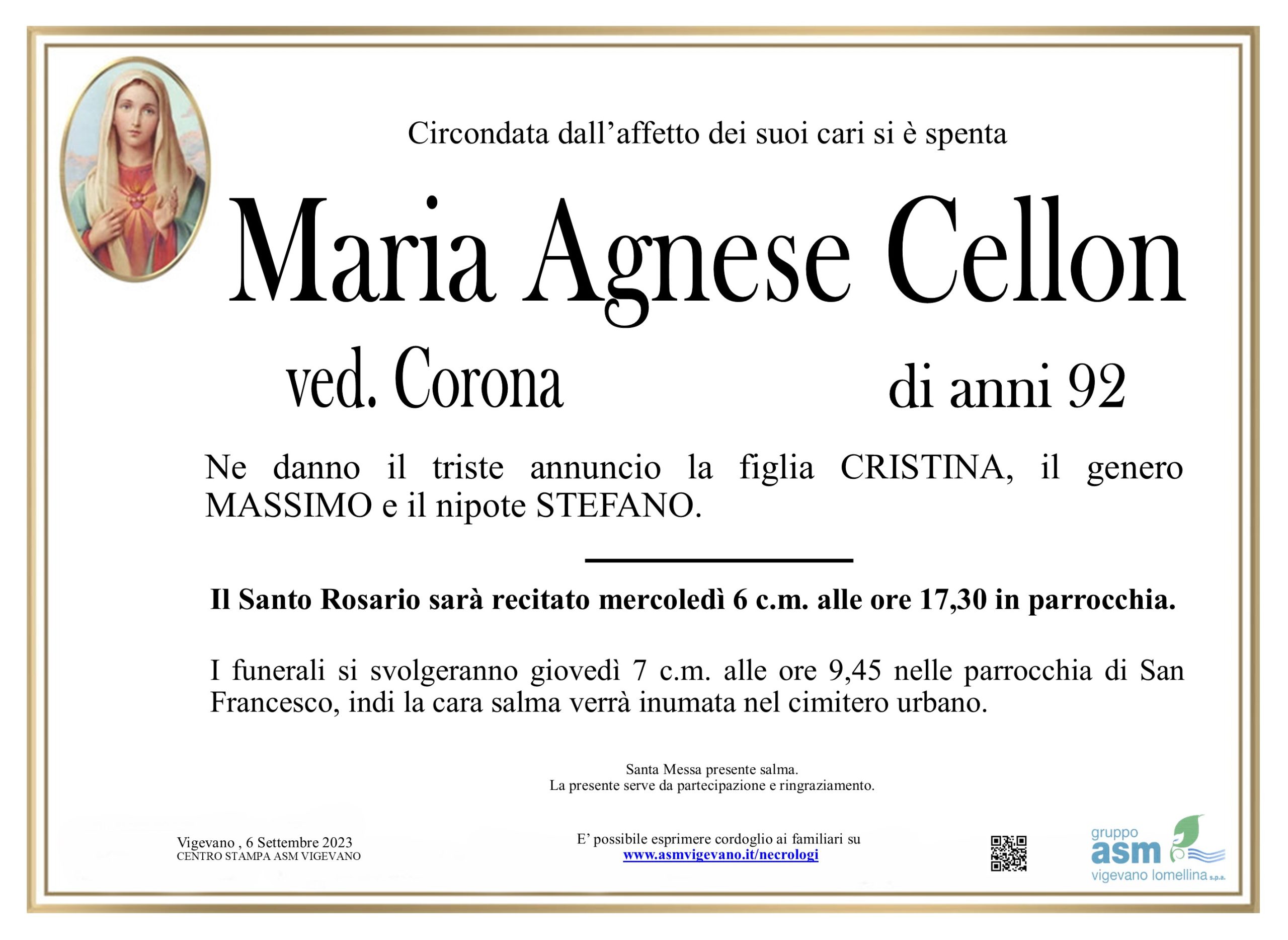 Maria Agnese Cellon