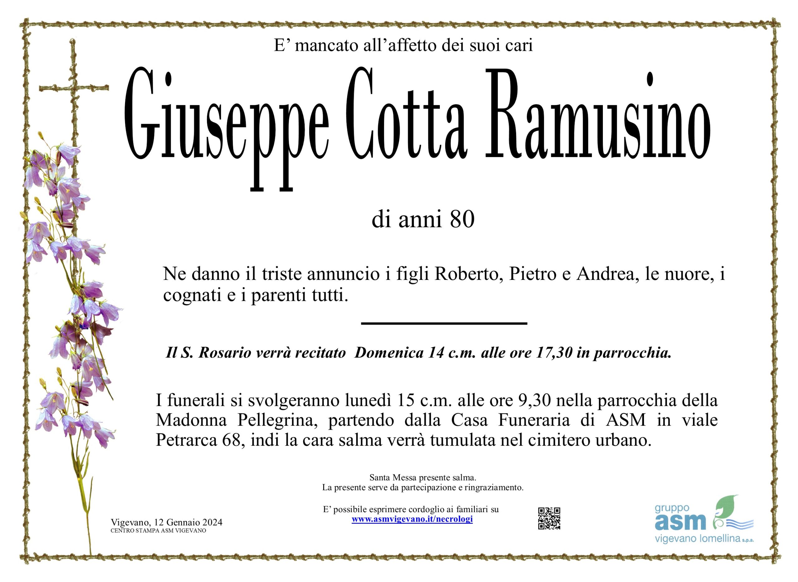 Giuseppe Cotta Ramusino