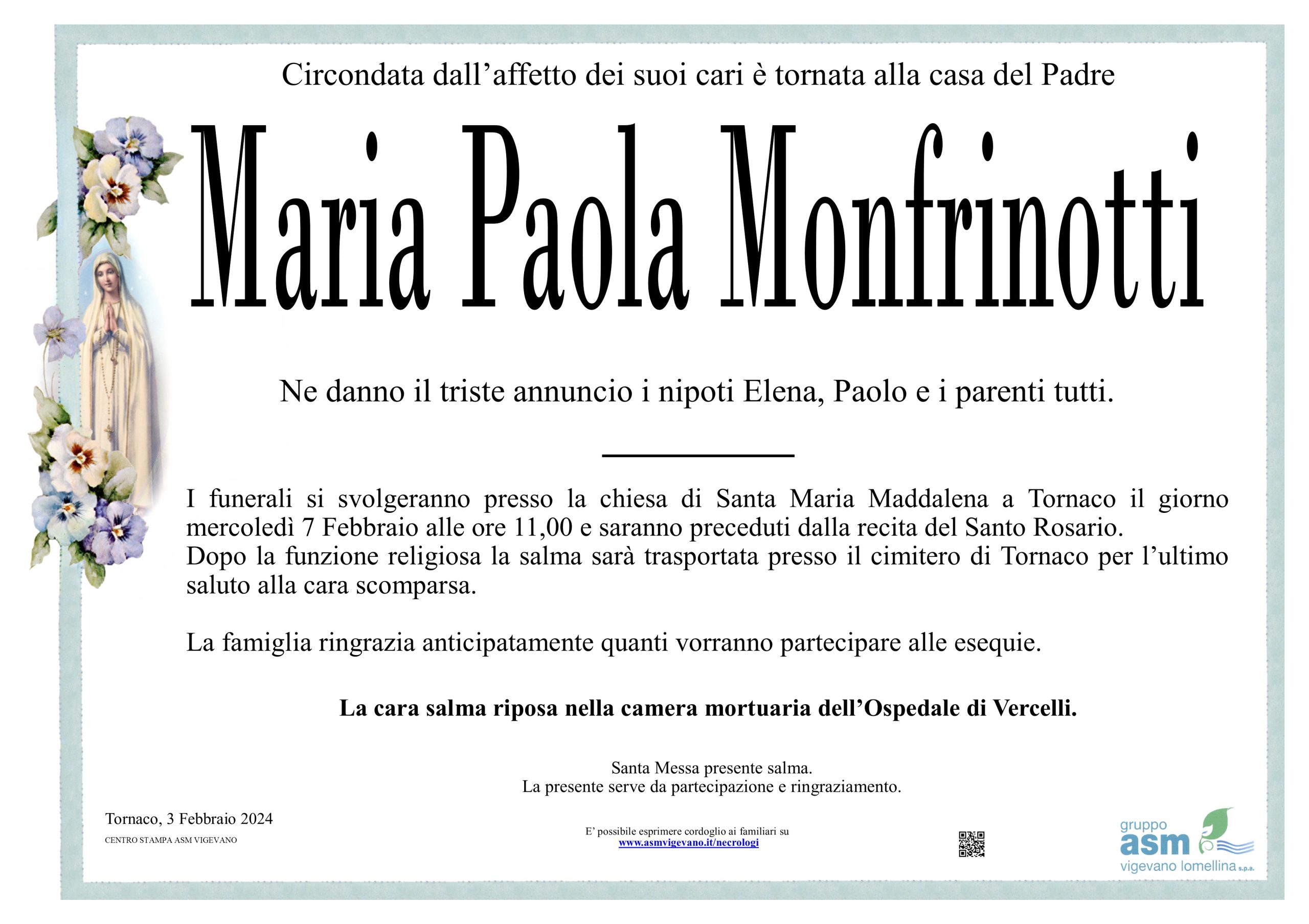 Monfrinotti Maria Paola