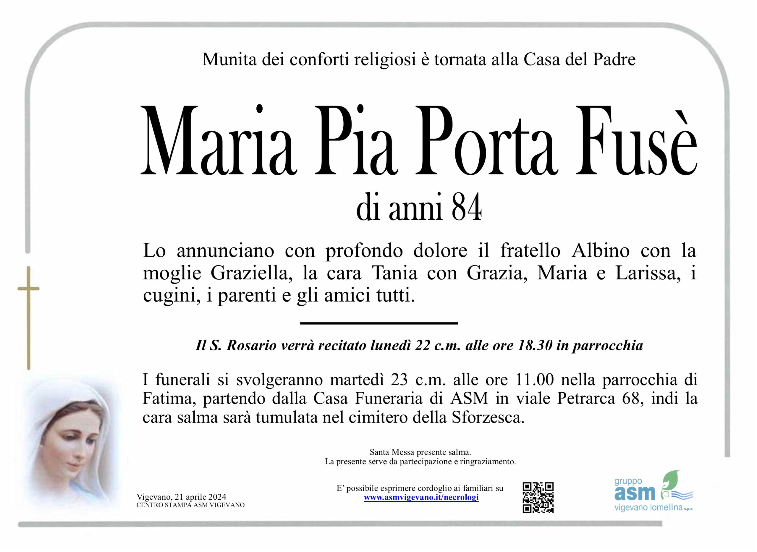 Maria Pia Porta Fusè