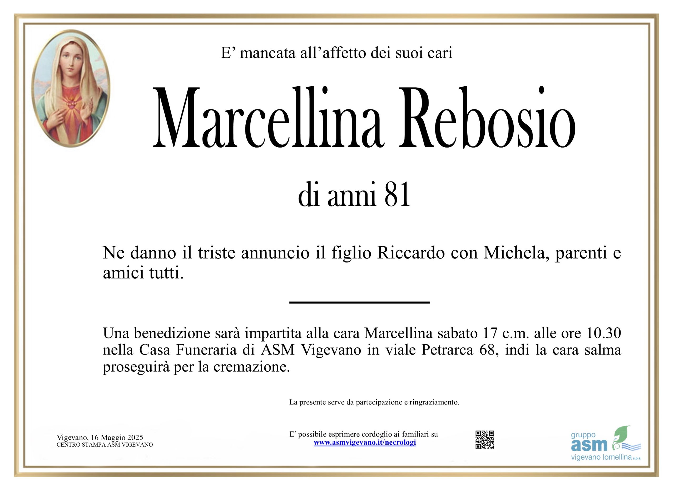 Marcellina Rebosio