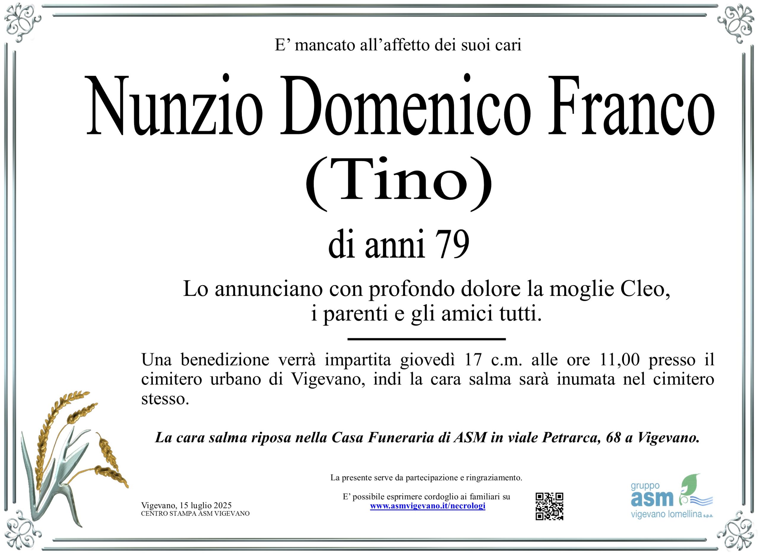 Nunzio Domenico Franco