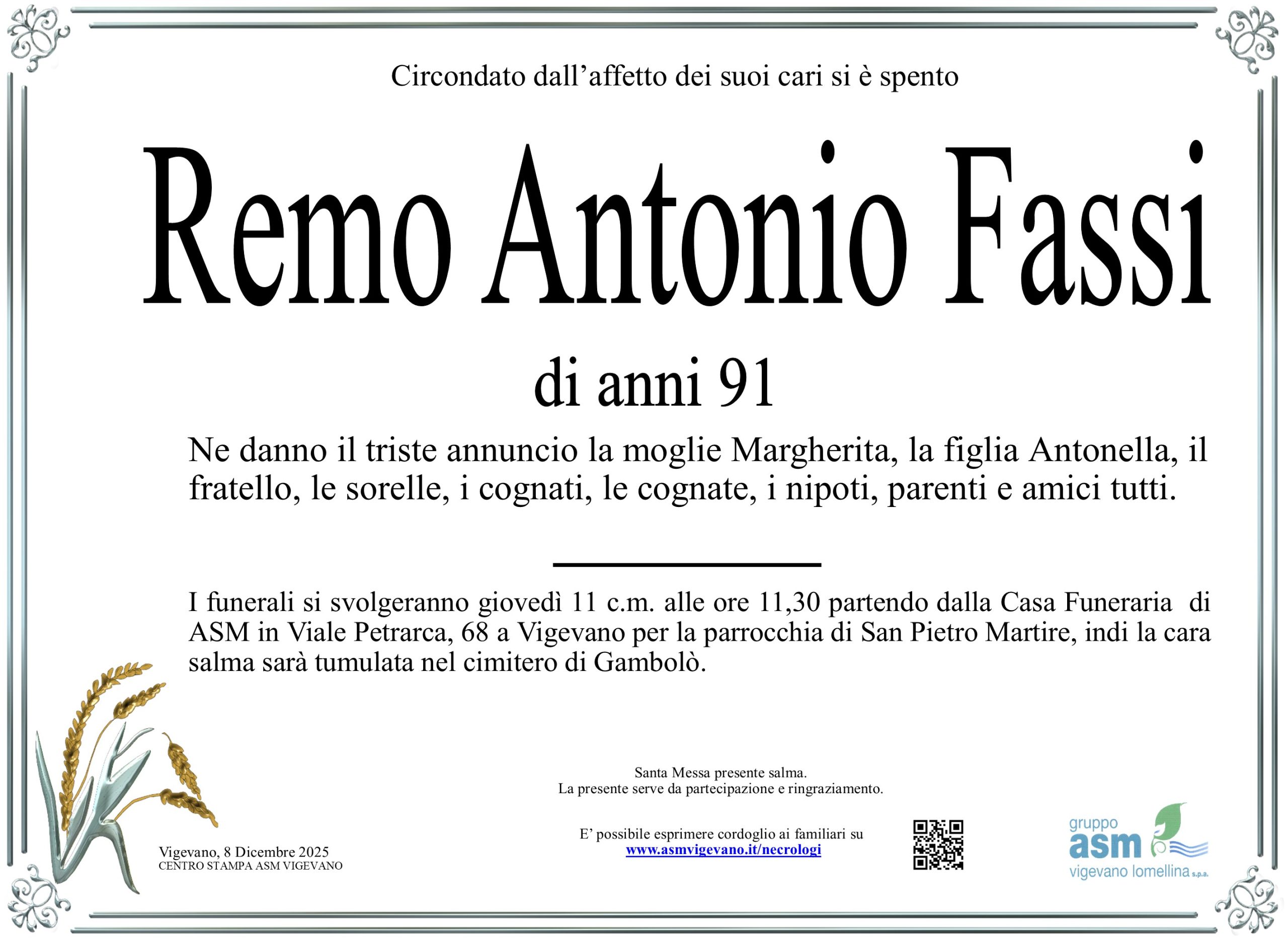 Remo Antonio Fassi