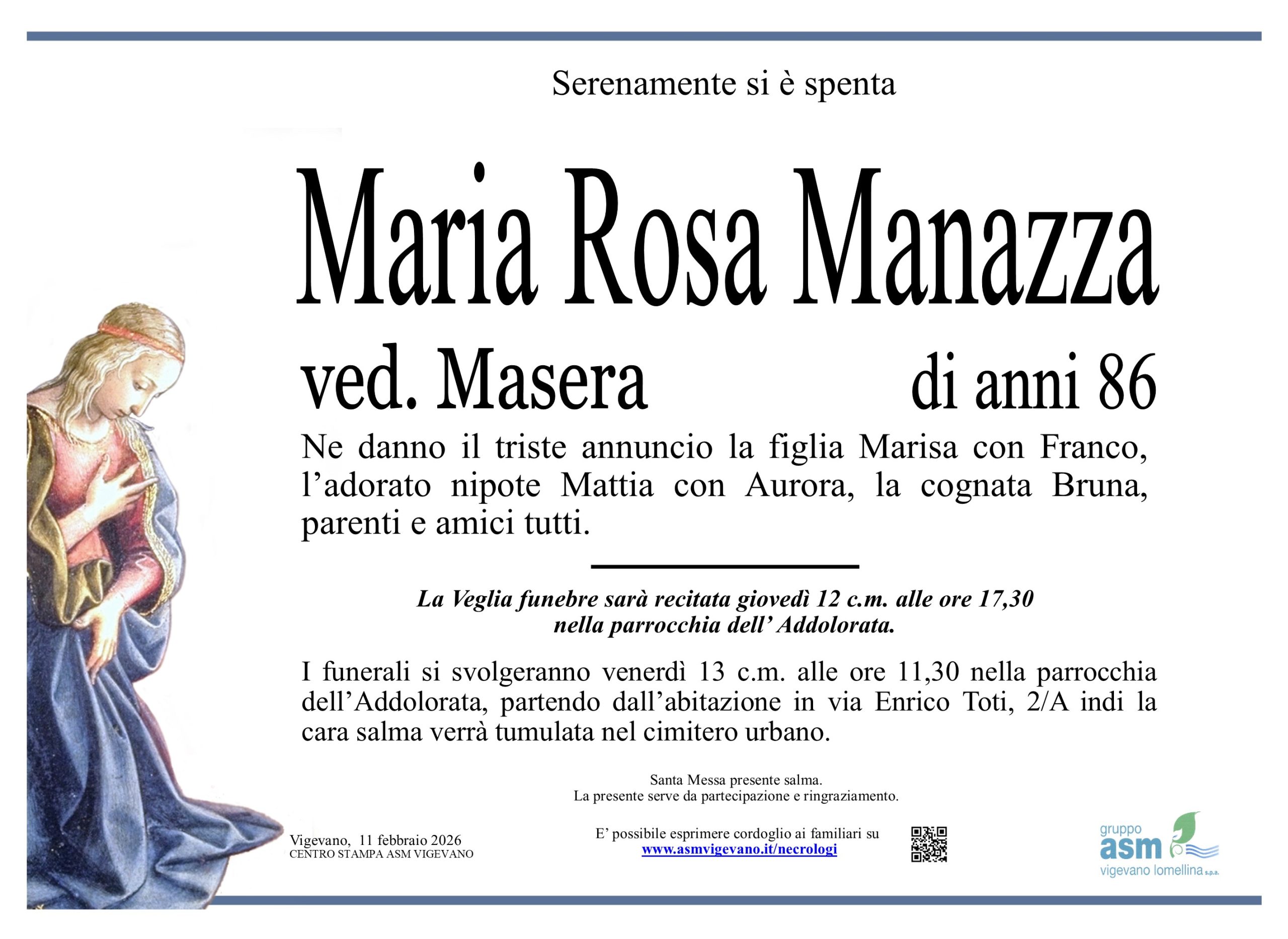 Maria Rosa Manazza