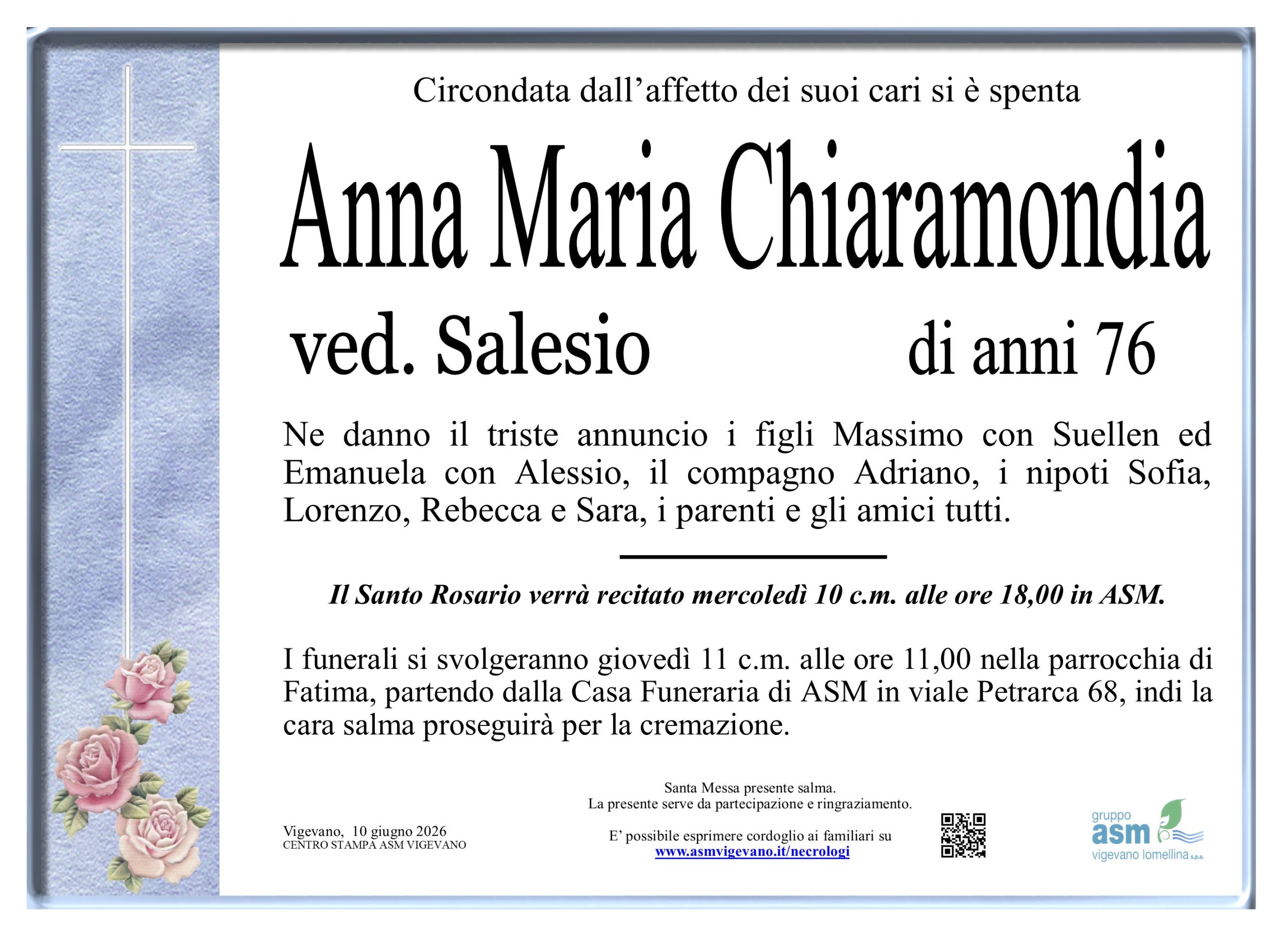 Anna Maria  Chiaramondia