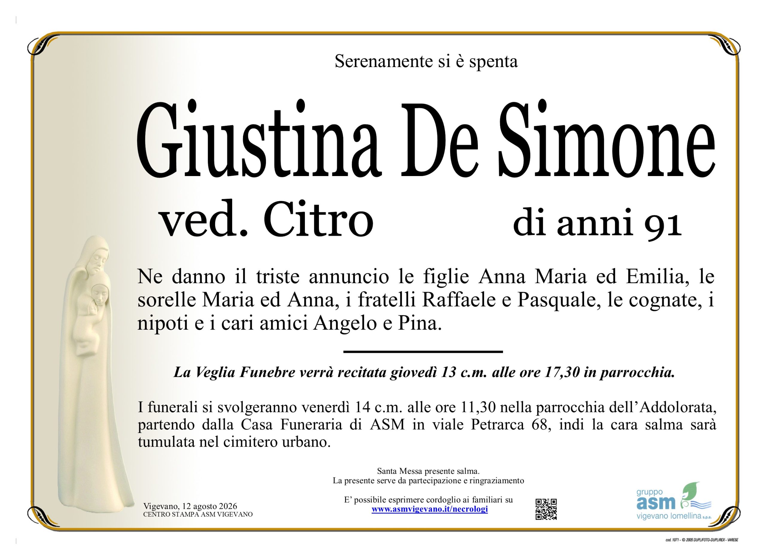 Giustina De Simone