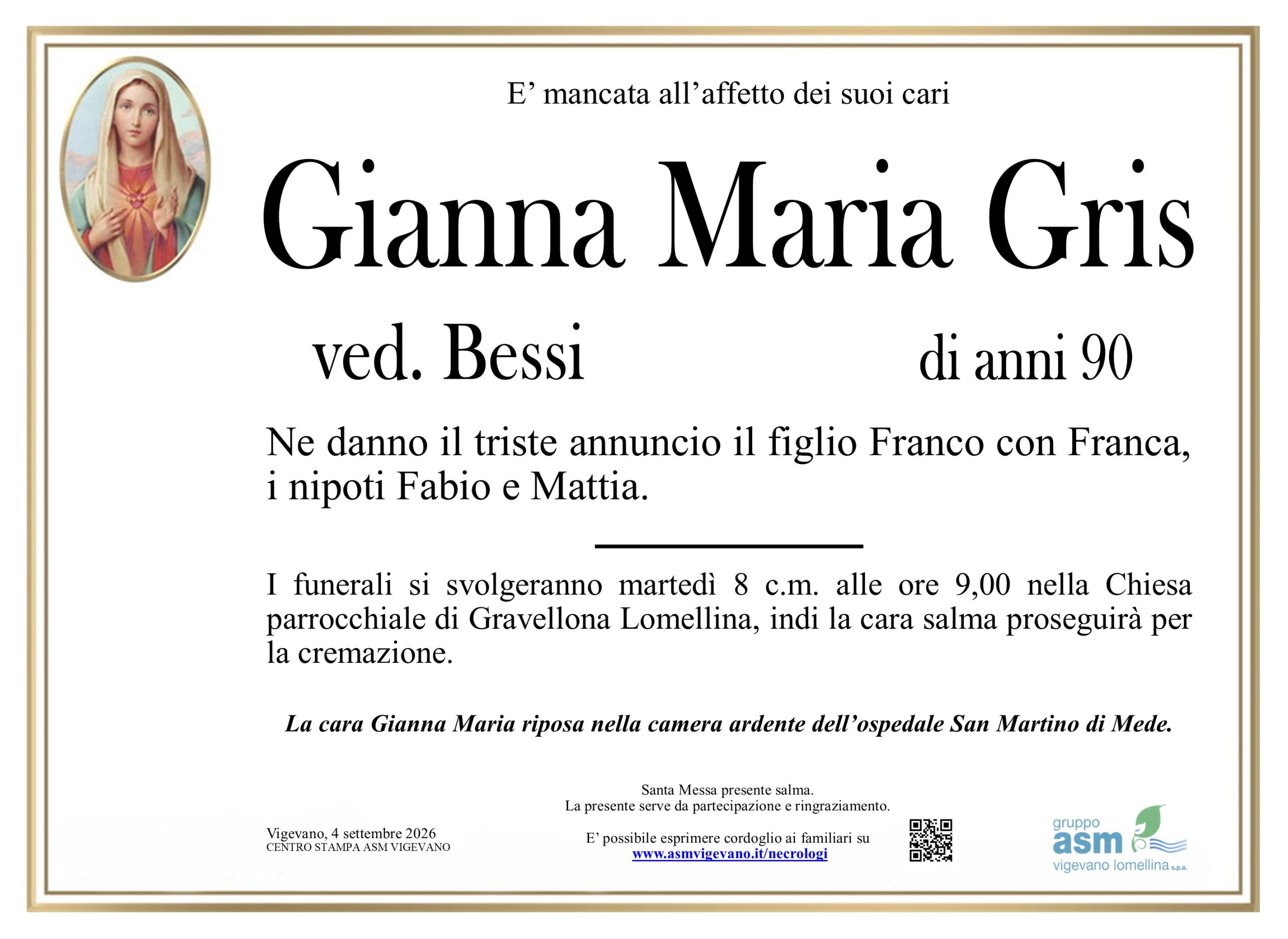 Gianna Maria Gris